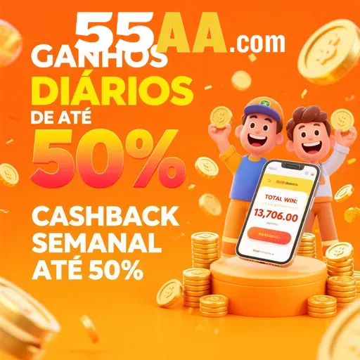 55AA Indique amigos para receber um bônus